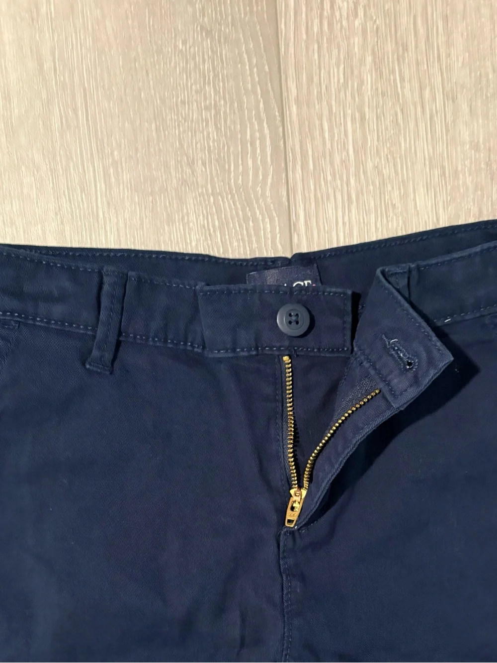 Children’s Place Boys Dark Navy Flat Front Shorts. Size 10